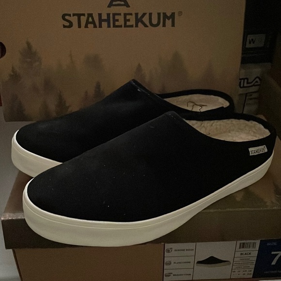 New Staheekum Women's Plush Lining Indoor Outdoor Cami Mule - Picture 2 of 5